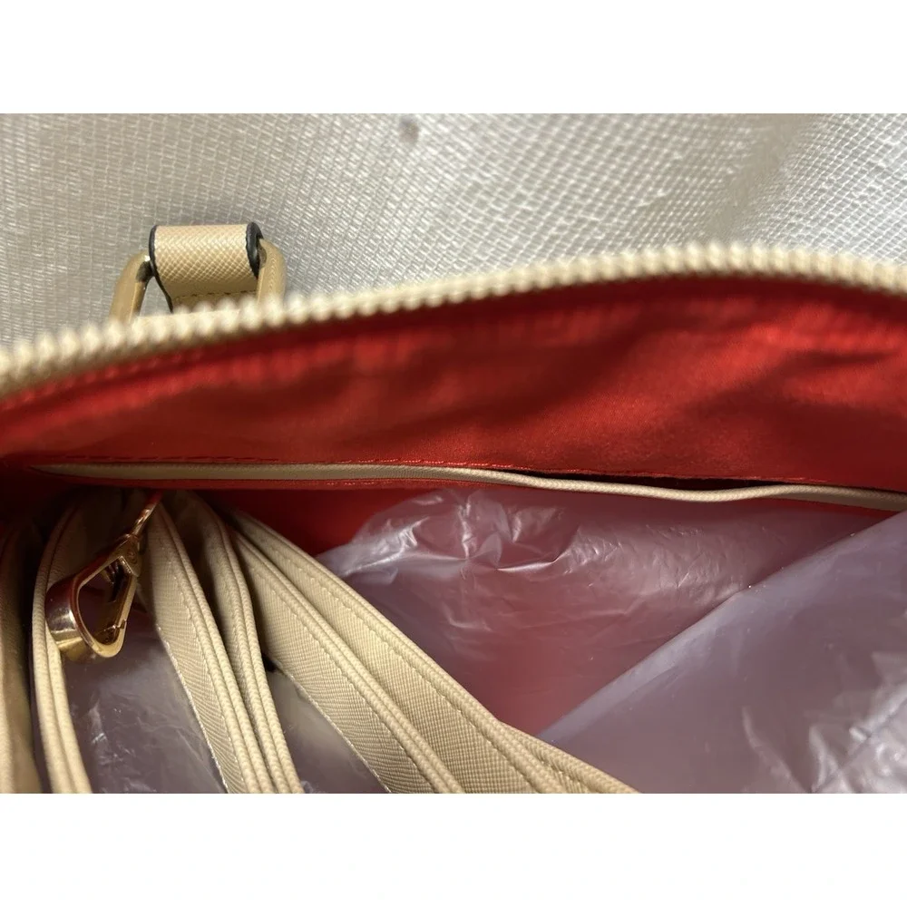 Marilyn Monroe Double Handle Strap Nude Vegan Never Used